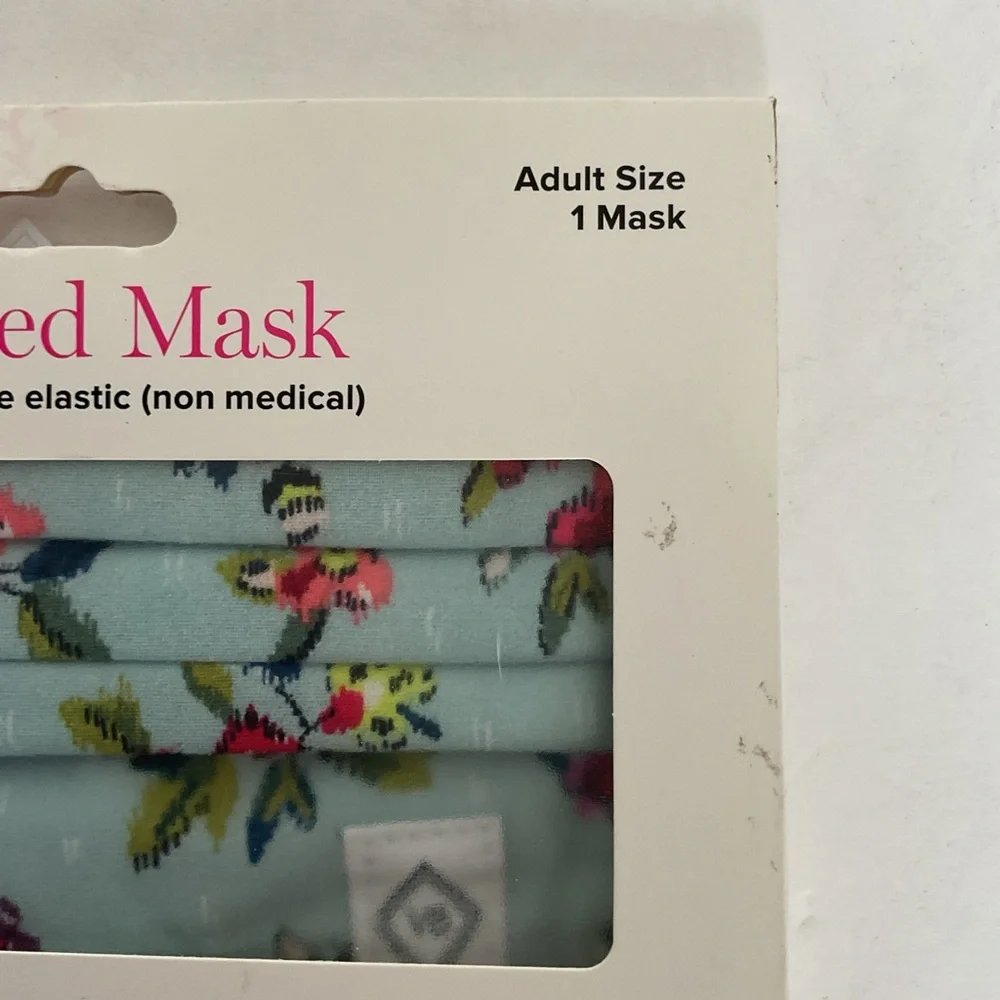 Vera Bradley NWT cotton face mask. OSFA